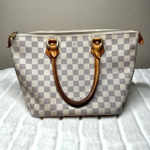 Authentic Luis Vuitton Saleya Pm Handbag #27996L39